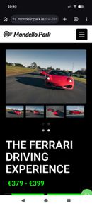 Ferrari Driving Experience - Mondello Park