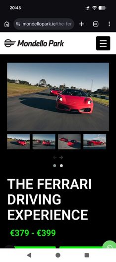 Ferrari Driving Experience - Mondello Park