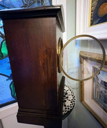 Vintage Mahogany Mantle Clock