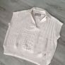 Mos Mosh Sleevless wool blend Knit Size Small Image 4