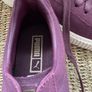 trainers Bnwt burgundy puma suede flatform trainers size 39 (6) Image 8