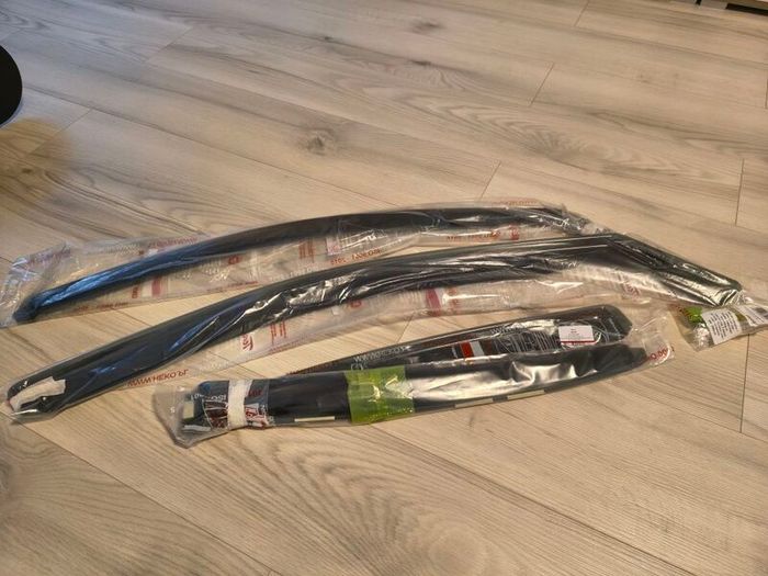 Skoda Octavia MK3 Wind Deflectors Wind Visors Team HEKO Rear Hatchback plus Front FREE