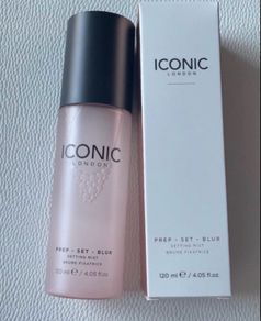 Iconic London Prep Set Blur Setting Mist 120ml