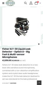 fischer xlt 30 liquid leak detector