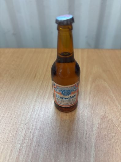Budweiser miniature bottle