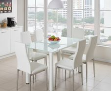 Dining Set with 6 Chairs - Delivery Included