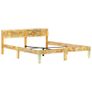 Bed Frame Solid Reclaimed Wood 140x200 cm Image 9