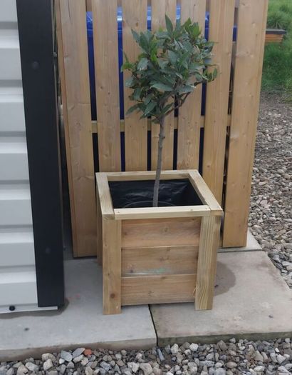 Small Medium Large Wooden Planters Flower Planter Raised Planter Vegetable Planter