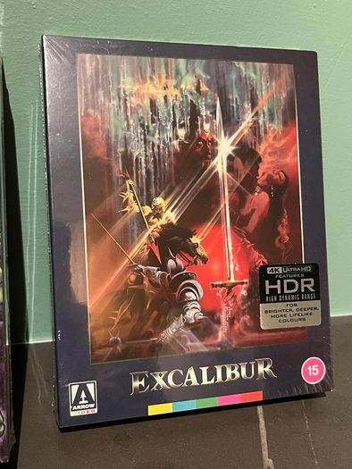 Excalibur 4K UHD Limited Edition 3 Disk Set - Mint New Sealed