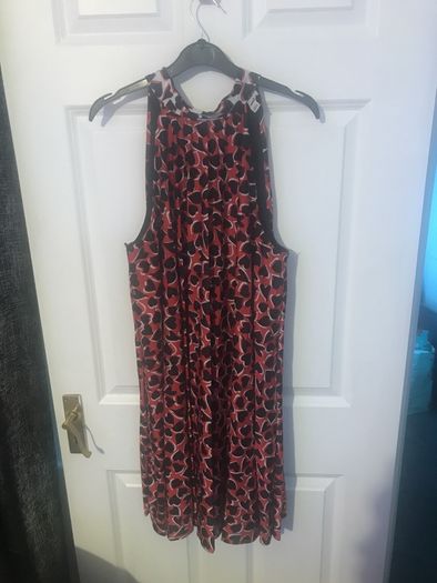 river island halter neck dress