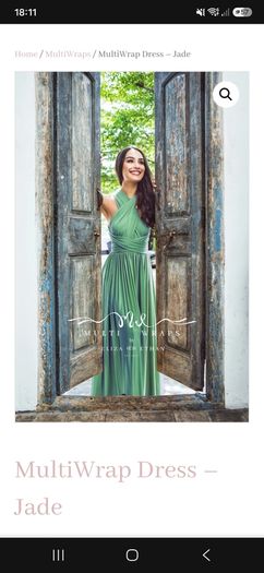 Stunning multiway bridesmaid dresses
