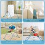 Adjustable Gymnastics Training Bar - Indoor/Outdoor Horizontal Kip Bar for Home Use Image 3
