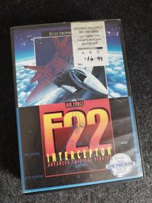 F22 Interceptor. Sega Genesis/Megadrive