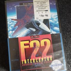 F22 Interceptor. Sega Genesis/Megadrive