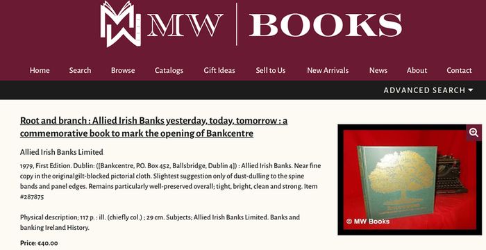 Allied Irish Banks Root and Branch