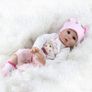 FREE 3 DAY SHIPPING 22 "Reborn Doll female Doll Realistic Soft Silicone vinyl Baby Doll toy birthday Gift Image 2