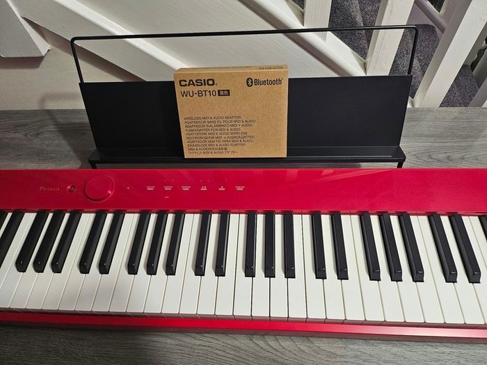 Casio PX-S1100RD + Roland KS-11Z Folding keyboard stand Black