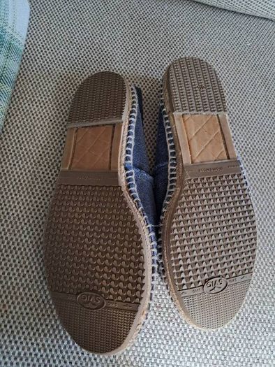 Chanel denim espadrilles