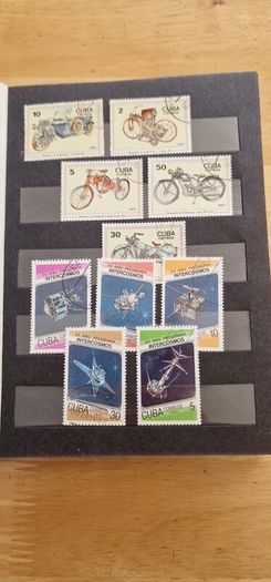 80's Cuba Post Stamps