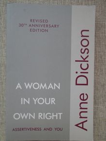 A Woman in your own right,Anne Dickson,Paperback book, books,Non fiction