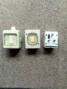 2. Weatherproof.  Switches.  And. Adaptor