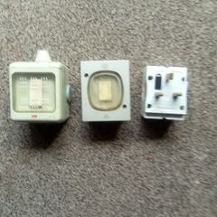 2. Weatherproof.  Switches.  And. Adaptor