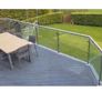 Balcony glass panels and stainless steel posts Image 2