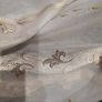 Luxurious Gold Embellished Voile Window Curtain Image 6