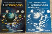Junior Certificate Euro Business third edition text book &amp; workbook