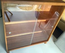 Vintage 1950's Teak Bookcase