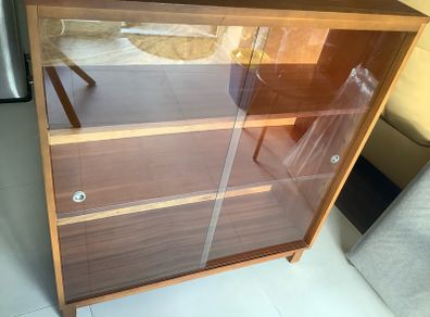 Vintage 1950's Teak Bookcase