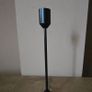 Black candle holder 21cm Image 2