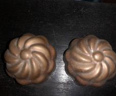Vintage Copper Jelly Moulds