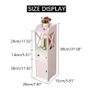 _4 Layers Living Room Cabinet Rack Cupboard Storage Shelves Bathroom Corner Floor Cabinet Unit Toilet Tissue Drawers Furniture Image 4