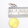 Vintage Cubic Zirconia 925 Silver Pendant Image 7