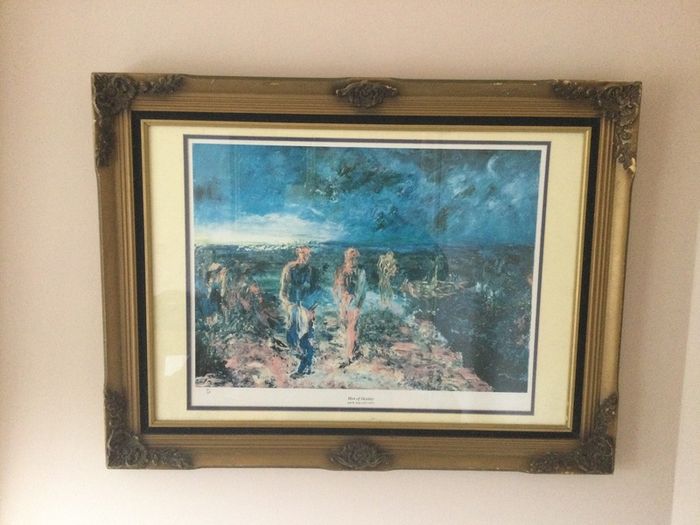 Art - Large Coloured Print ( Jack B. Yeats) ( Reduced)