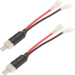 H1 LED Headlight Replacement Male Plug Single Diode Converter Wiring Connecting Lines Cables