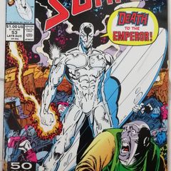 Silver Surfer #53 1st Appearance Ael-Dan (1987)