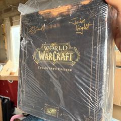 world of warcraft ce empty box signed
