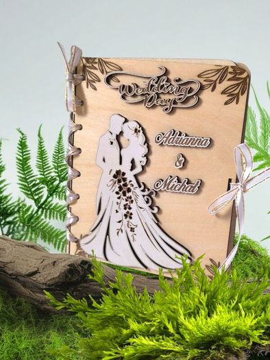 Wedding Gift Card, Personalised Wedding Card, Wooden Wedding Card With Space For Money A Wedding Card that Stays in the Heart Forever