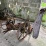 Vintage Pierce Horse-Drawn Finger Bar Mower Image 2