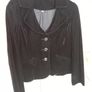 Evening black velvet jacket Image 4