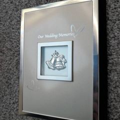 'our Wedding Memories' Wedding Photo Album.
