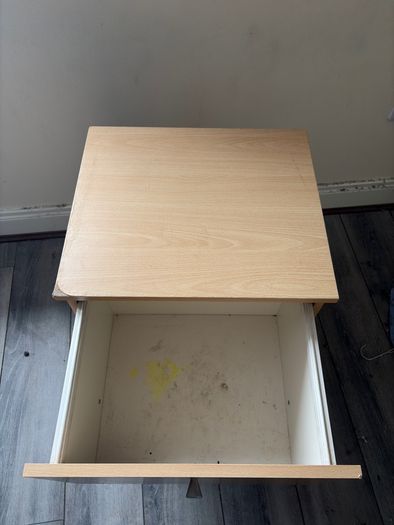 2 Drawer Bedside Locker / Small Storage Cabinet