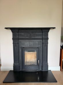 cast iron fire surround