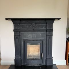 cast iron fire surround