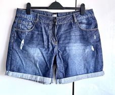 F&F Ladies Denim Shorts - Size 16