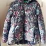 Benneton floral girls coat Image 5