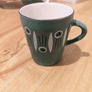 18 Piece Vintage Palissy Ceramic Kon Tiki Tea Set Made in England Image 4
