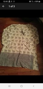 Zebra Print Top